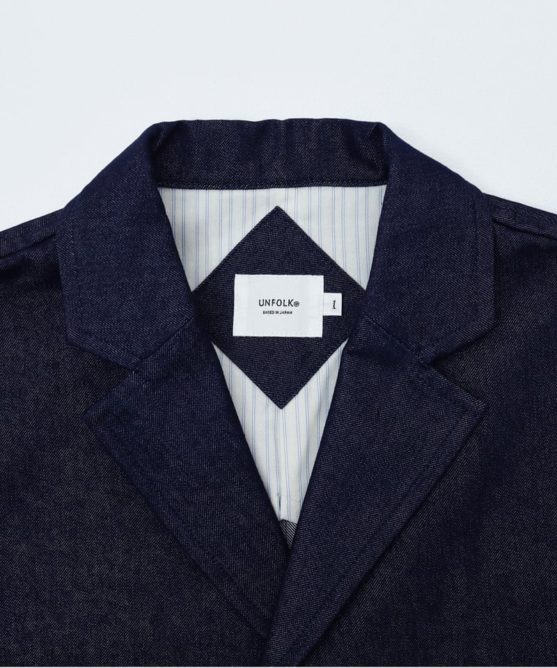 67 3B rigid denim single jacket | UNFOLK
