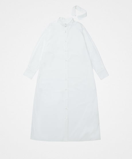 unfolk #-43 シャツ　サイズ2 オーバーサイズフィットオックスフォードシャツ - グレー/ブルー