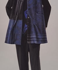 デザイン中綿コート 軽量 インディゴブルー系 | ポラリス