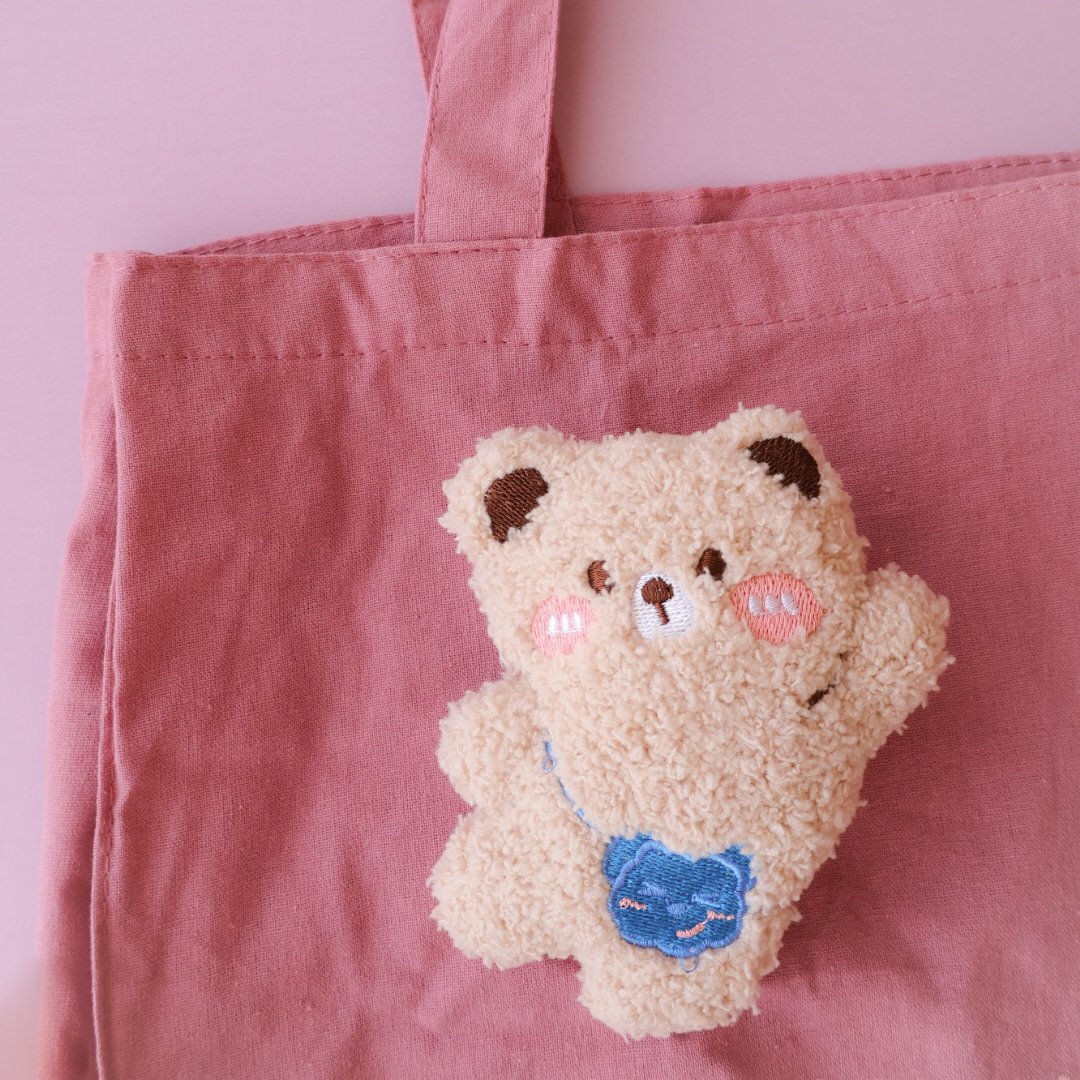 ぬいぐるみブローチ 