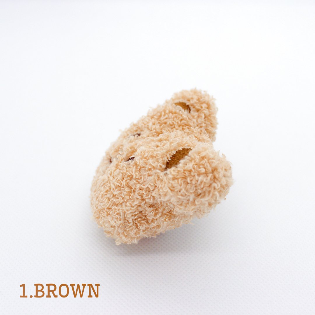 ぬいぐるみブローチ