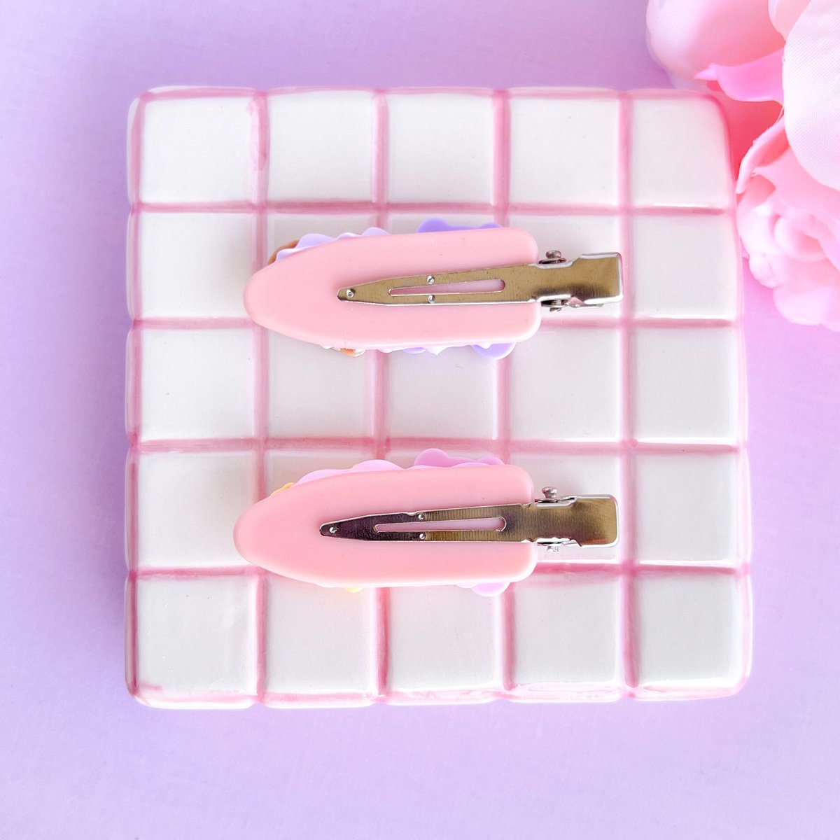 前髪クリップ「クマ＆クッキー」 | Pop in Pop accesories