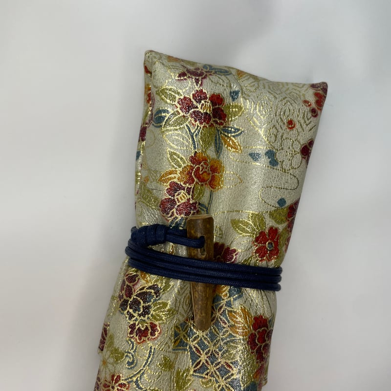 篠笛康昭オーダー 正絹 篠笛袋 オーダー品 篠笛袋2本用 | なりたまや