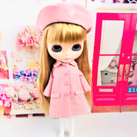 22センチドール☆1/6ドールサイズ☆ピンタックブラウス＆ロー