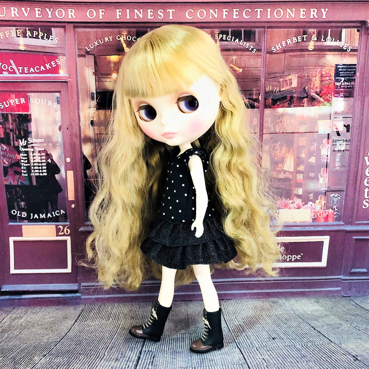 ハンドメイド服　22センチ　1/6　ドール　スカート　花柄レース ハンドメイド服 22センチ 1/6 ドール スカート 花柄レース7
