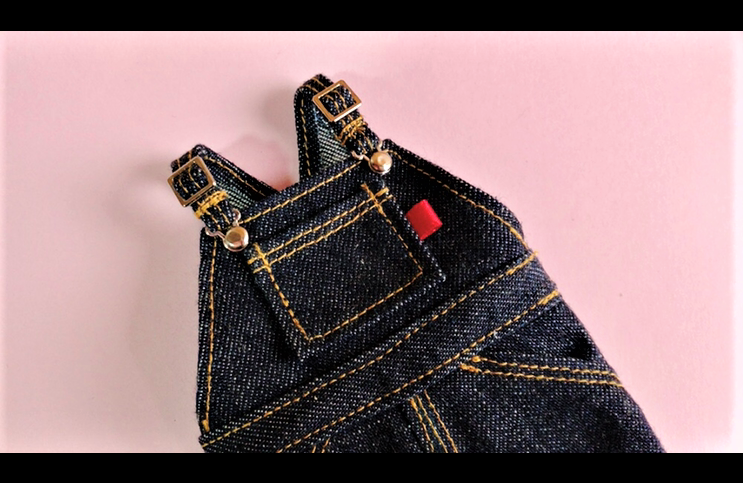 22センチドール☆1/6ドールアウトフィット☆オーバーオール