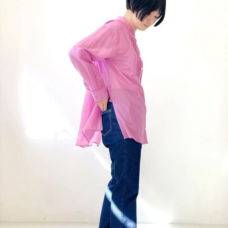 デニムセンタープレスパンツ | Hints On Moment Everything