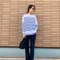 コットン/麻12GG ニット