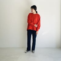 裏毛ゆったりプルオーバー