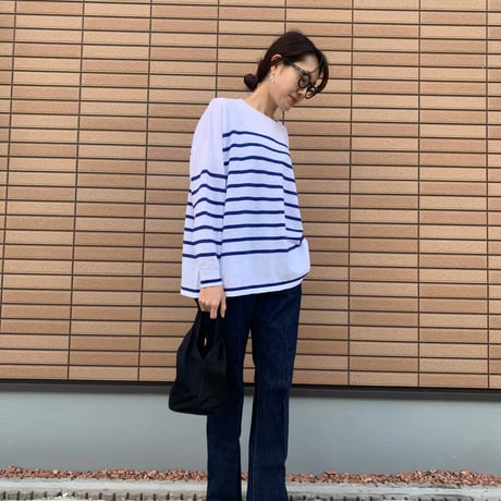 コットン/麻12GG ニット