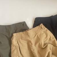 テンセル混カーゴパンツ