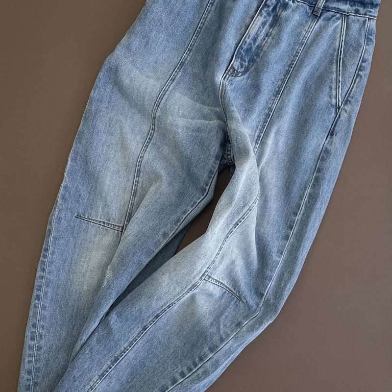 デニム切り替えボールパンツ | Hints On Moment Everything デニム切り替えボールパンツ | Hints On Moment Everything