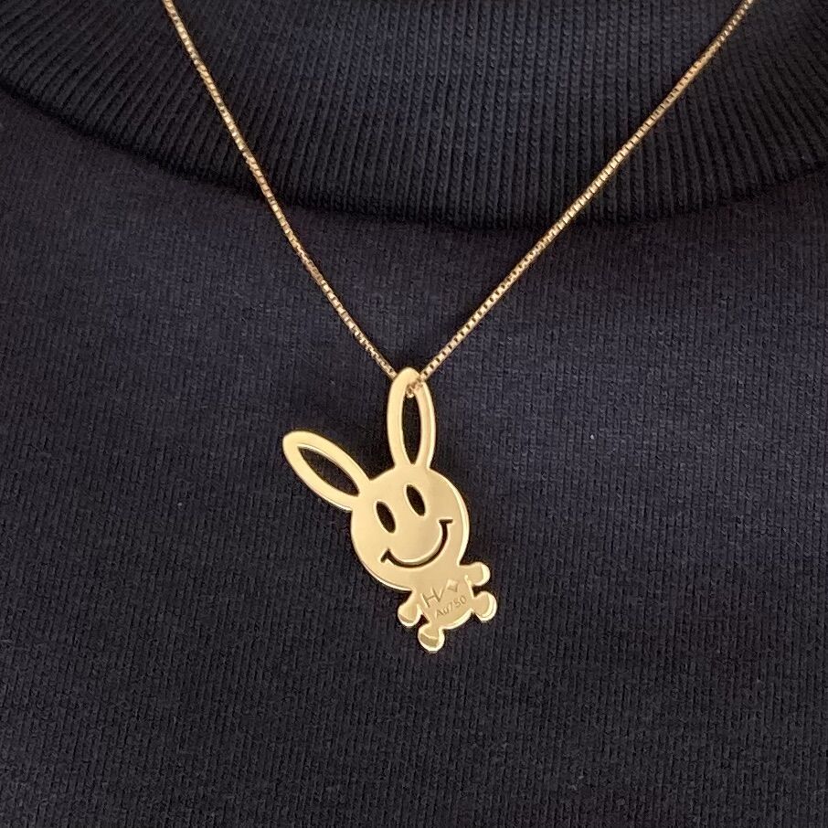 うさぎチャーム(Au750_Yellow, ダイヤモンド) | HAPPY Volt