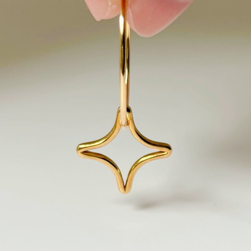 受注生産】ピクトグラム Sparkle チャーム (Au750_Yellow) | HAPP