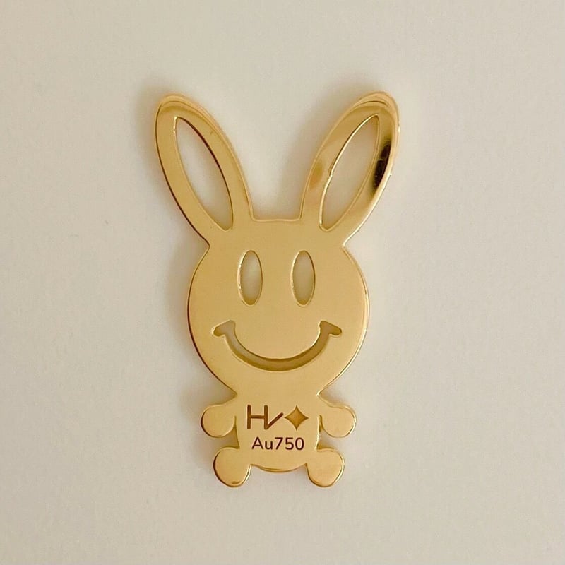 うさぎチャーム(Au750_Yellow, ダイヤモンド) | HAPPY Volt