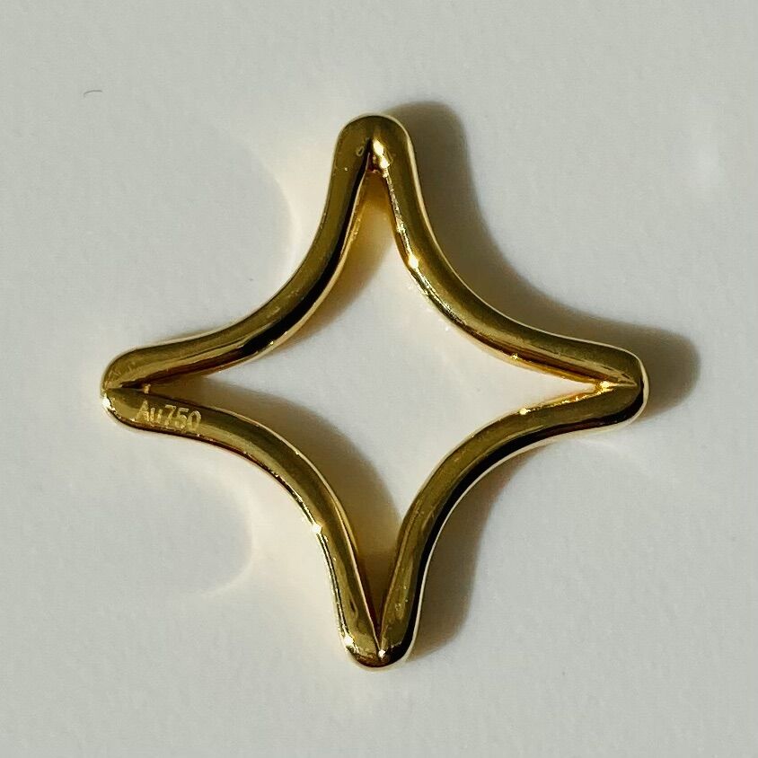 受注生産】ピクトグラム Sparkle チャーム (Au750_Yellow) | HAPP