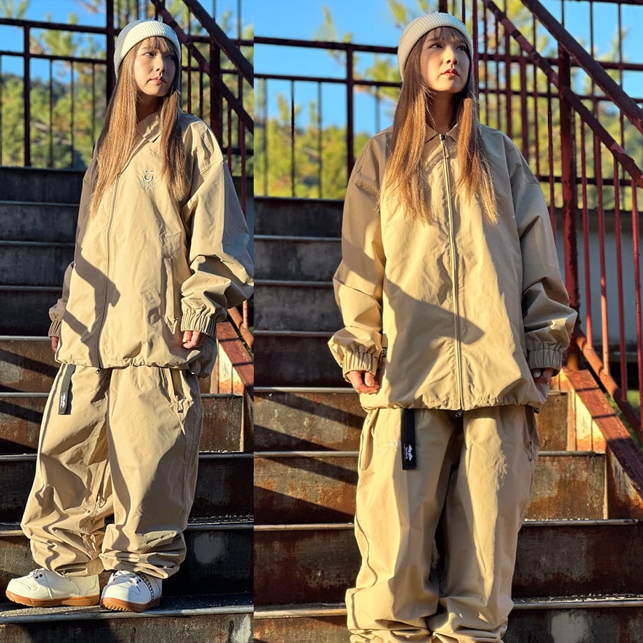 RAKU&Libelice】スノージャケットベロアパープル