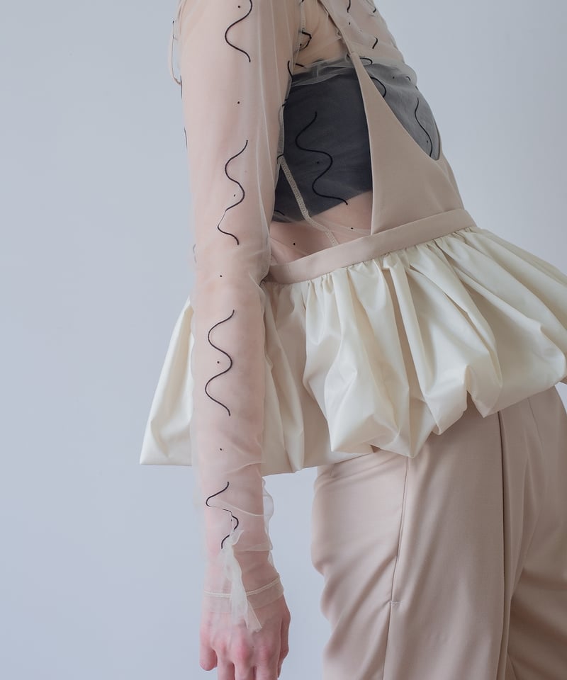 frill bustier skirt | PoI