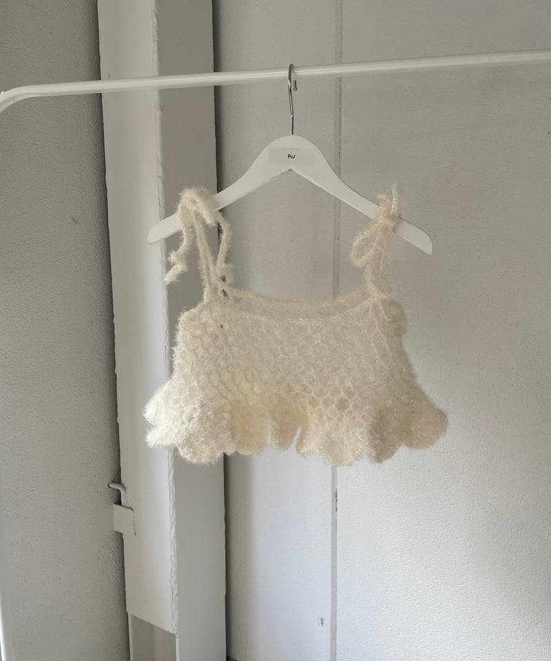 Poi （ポイ） hand knit camisole hand knit camisole | PoI