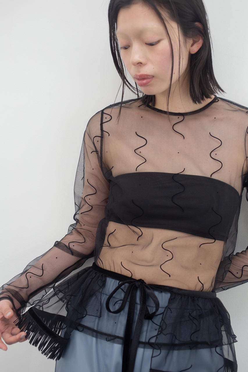 Tulle top naminami | PoI