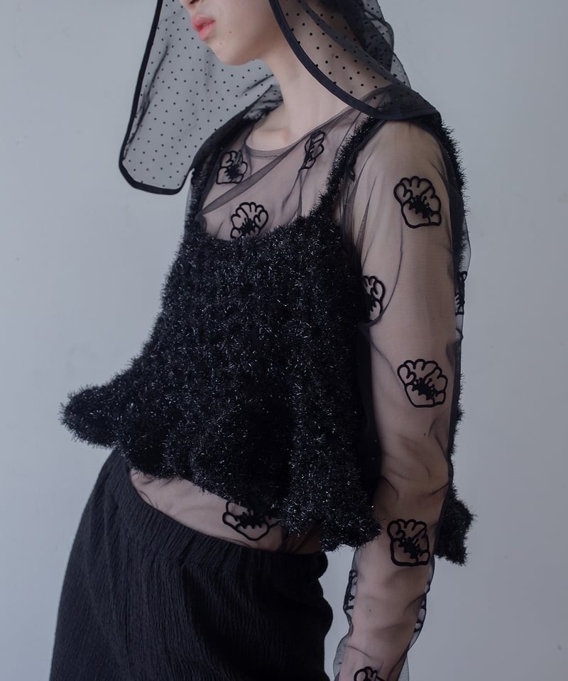 Poi （ポイ） hand knit camisole hand knit camisole | PoI