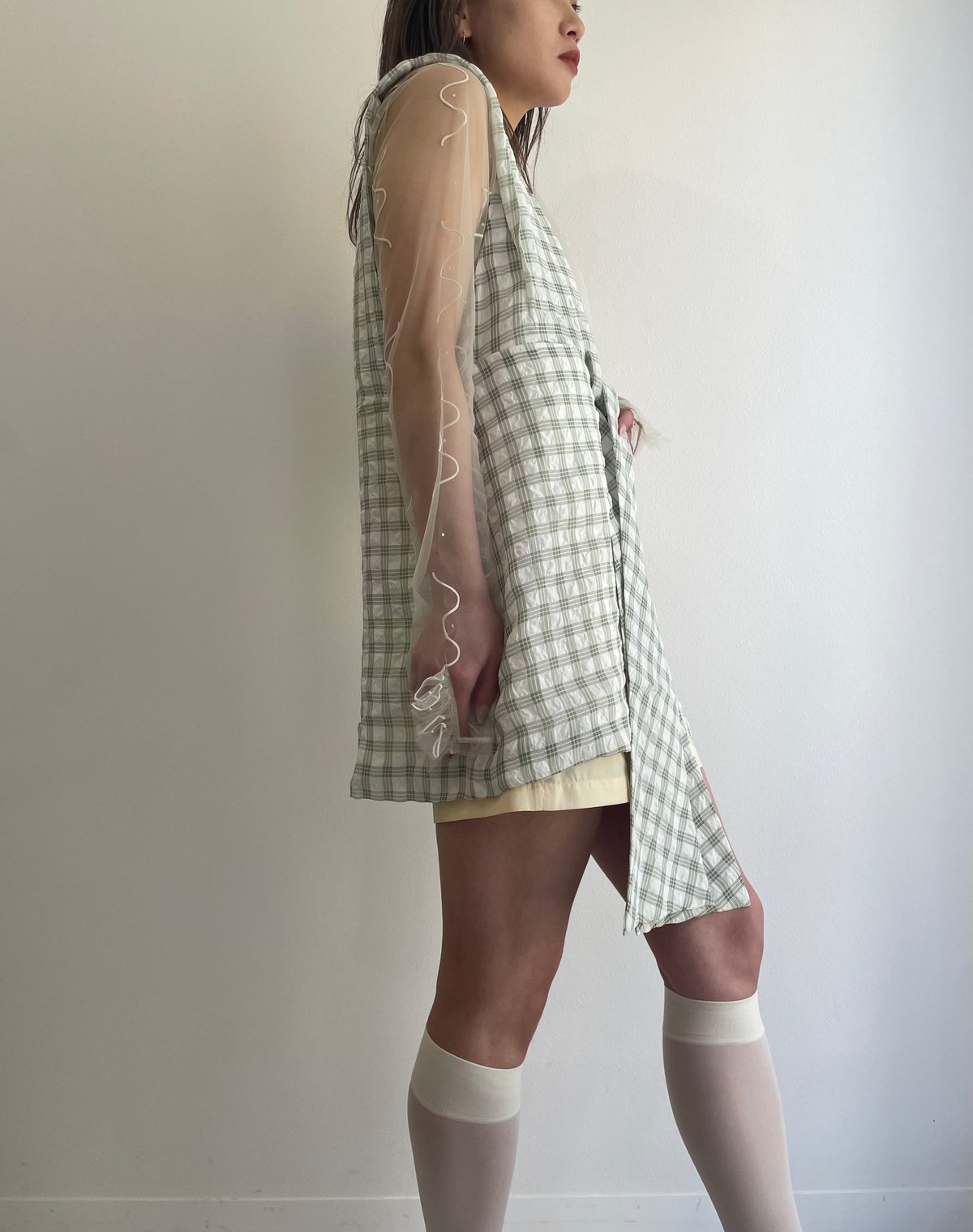 POI ポイ　check tunic dress poi ポィ check tunic dress | PoI