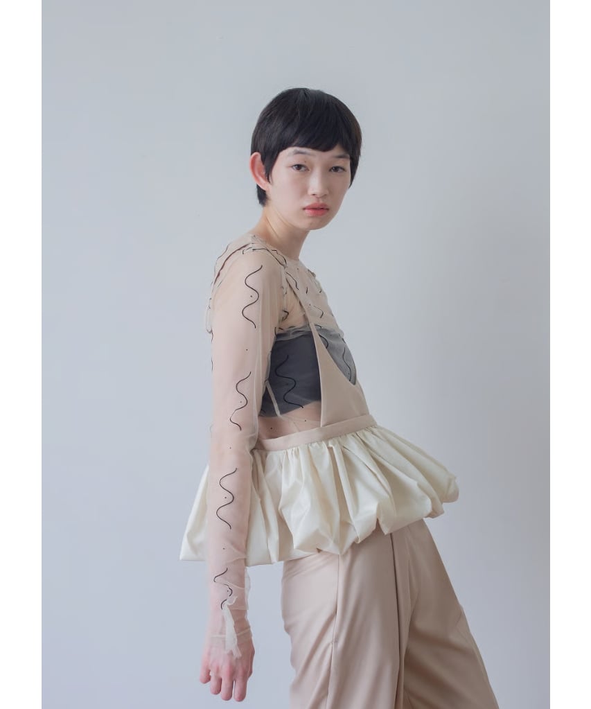 frill bustier skirt | PoI