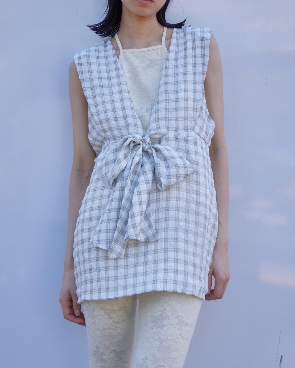 POI ポイ　check tunic dress poi ポィ check tunic dress | PoI