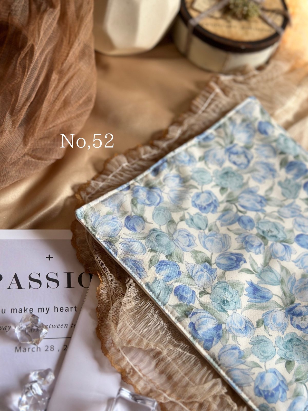 marigoldー49~54 ガーゼハンカチ（プリント生地） | SHIZAI.M