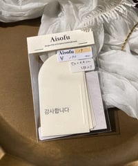Aisofuー19　アーチ型カード5枚入り