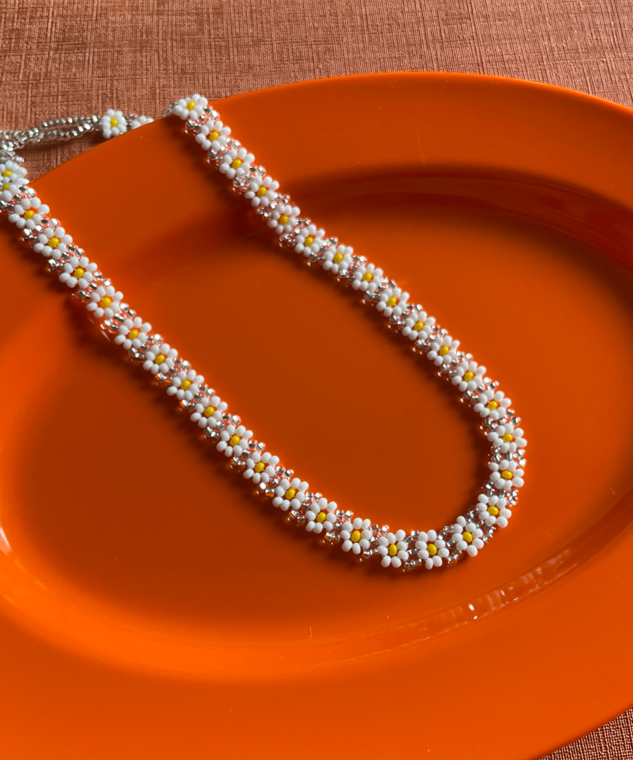 ビーズネックレス|お花 | Alma_México ビーズネックレス|お花 | Alma_México