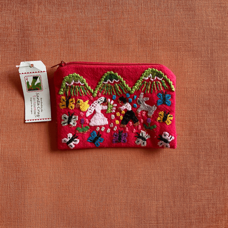 新品＊サテンステッチ刺繍＊ミチョアカン州＊メキシコ雑貨 ミチョアカン刺繍 | STORES