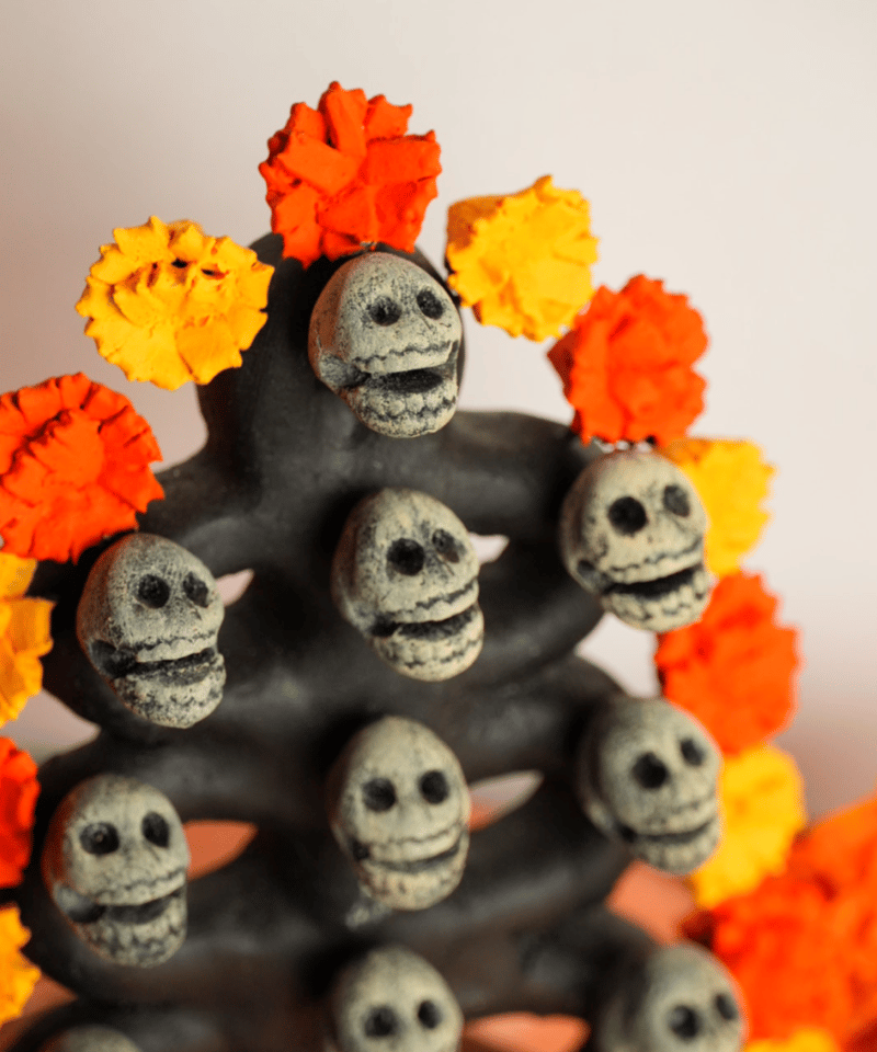 メキシコ工芸品生命の樹粘土工芸品