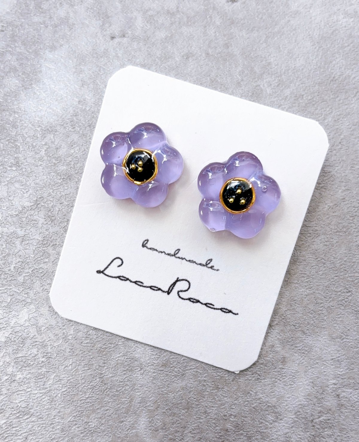 oshi iro flower♡ 推し活 ピアス イヤリング | LocoRoco