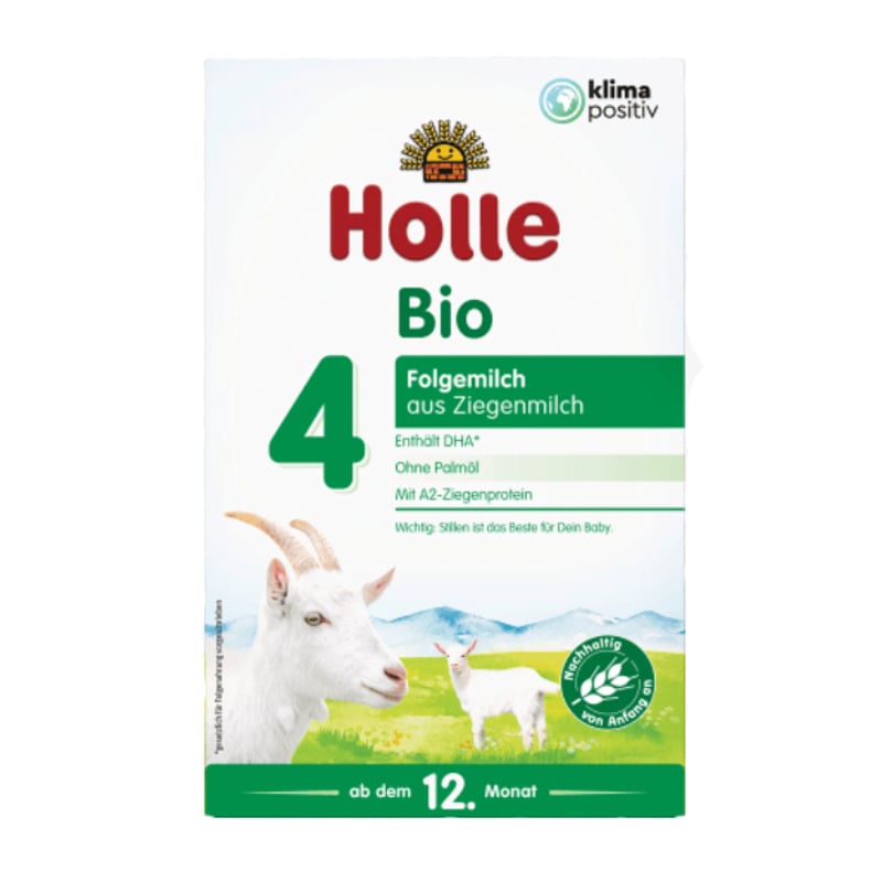 送料無料 4個セット ホレ Holle 牛 オーガニック 粉ミルク Step