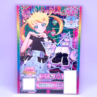 キラッとプリ☆チャン　プリチケ　プリチケパック２　ゆるふわラブリーブラックシューズ　萌黄えも　金森まりあ