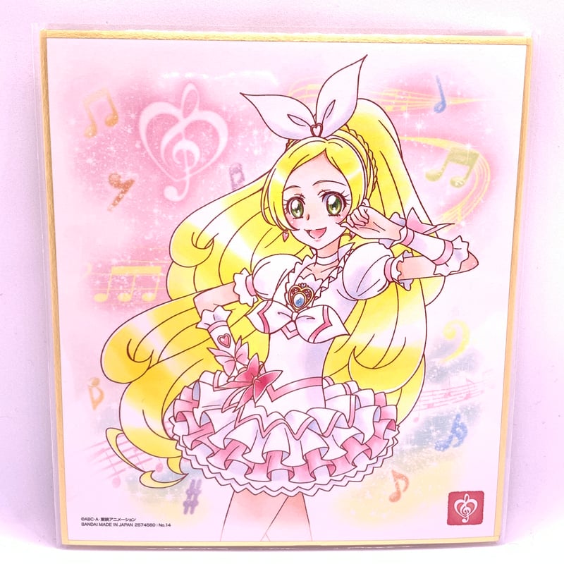 プリキュア 色紙ART５ No.14 スイートプリキュア キュアリズム | Pri☆card