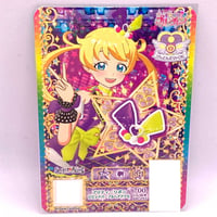 キラッとプリ☆チャン　プロモ　プリティーリボンビビッドパープルヘアクセ　えも　める　みらい