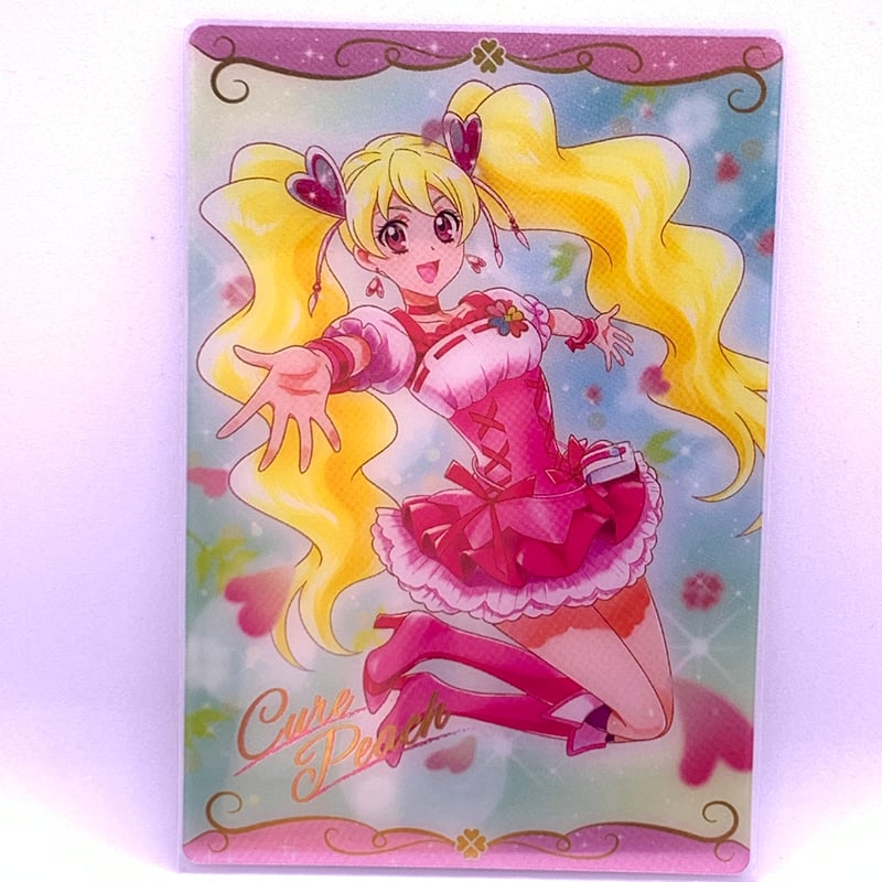 内袋開封済み】プリキュア カードウエハース2 No.17 キュアピーチ 