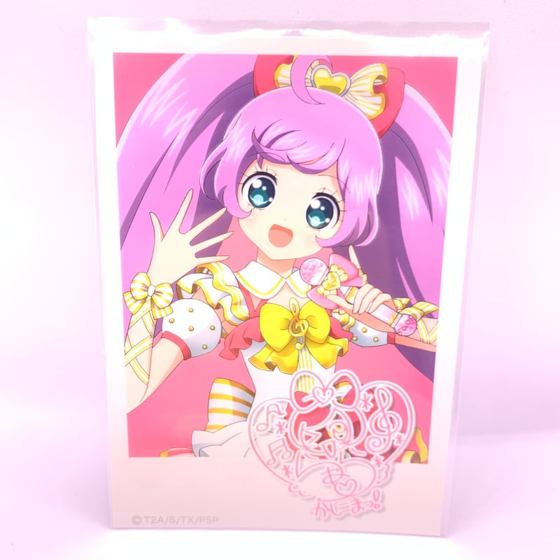 プリパラ　らぁら　他　缶バッジ　ブロマイド グッズ-バッチ】アイドルランドプリパラ ホログラム缶バッジ