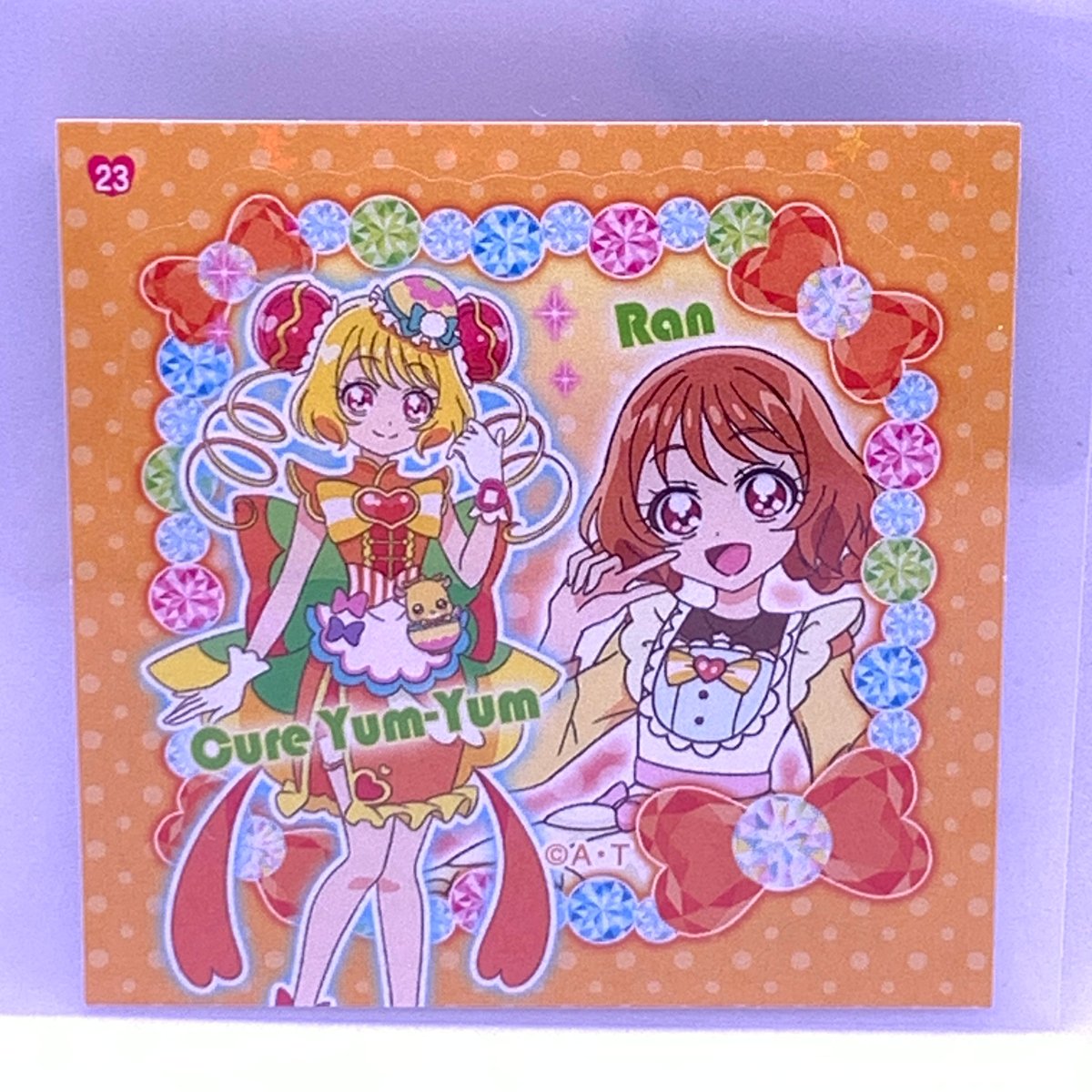 プリキュアパン シール デリシャスパーティプリキュア No.23 キュア