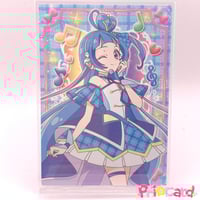 デリシャスパーティプリキュア キラキラクリアカード ガム キュア
