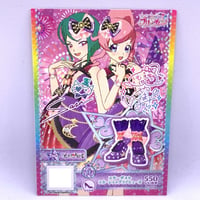 キラッとプリ☆チャン　プロモ　スターダストスカーレットグラデシューズ　みらい　さら　桃山みらい　緑川さら