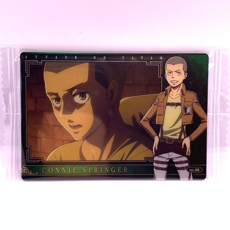 進撃の巨人 The Final Season ウエハース2 No.08 コニー | Pri☆card 進撃の巨人 The Final Season ウエハース2 No.08 コニー | Pri☆card