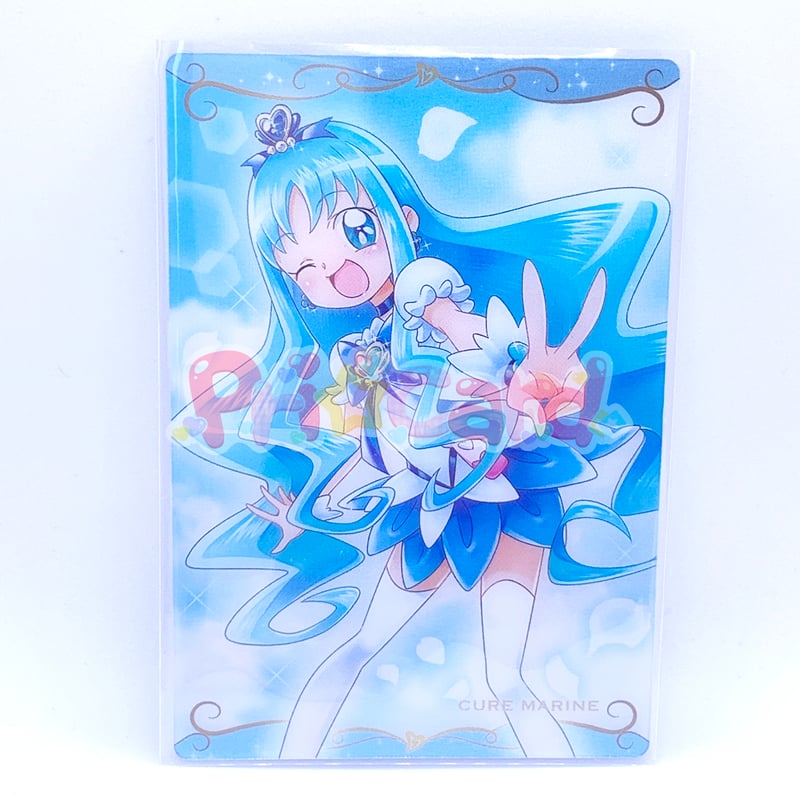 内袋開封済み】プリキュア カードウエハース4 No.12 キュアマリン