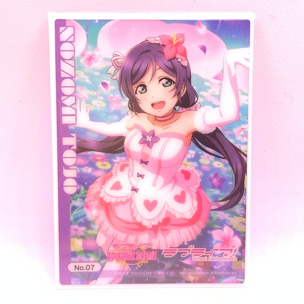 ラブライブ コミケ C102 ブシロード 東條希 サイン入り缶バッジ