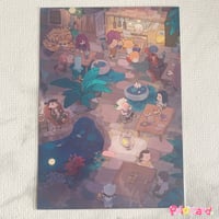 羅小黒戦記 ロシャオヘイセンキ 来場者特典 1週目　イラストカード