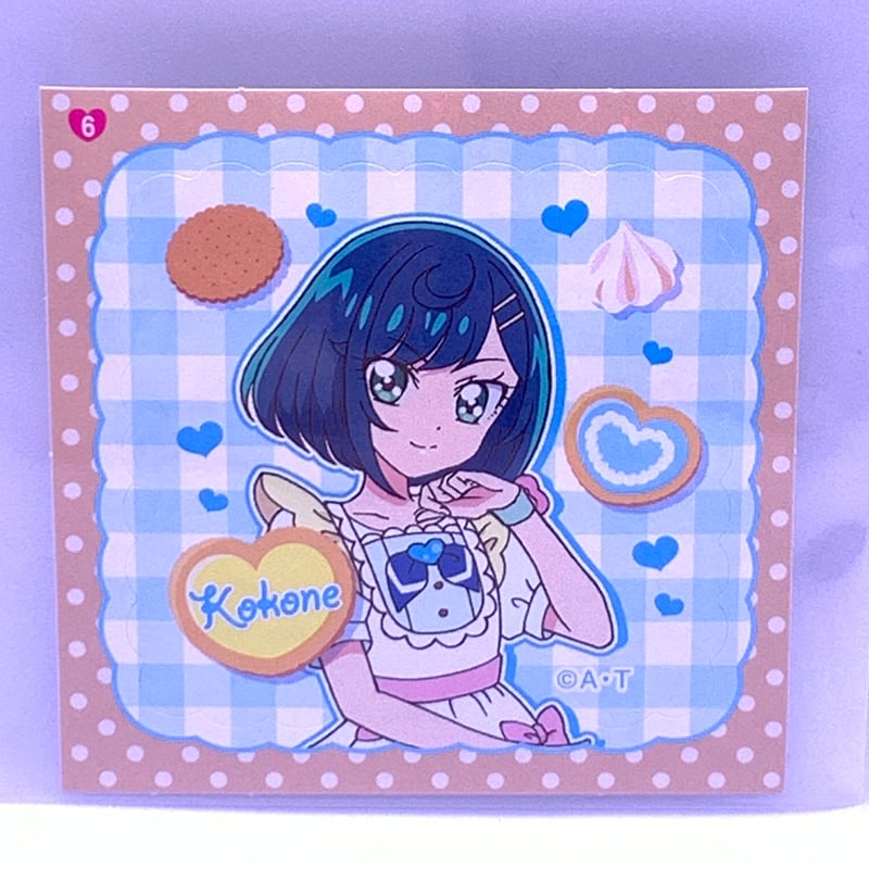 プリキュアパン シール デリシャスパーティプリキュア No.06 芙羽ここ