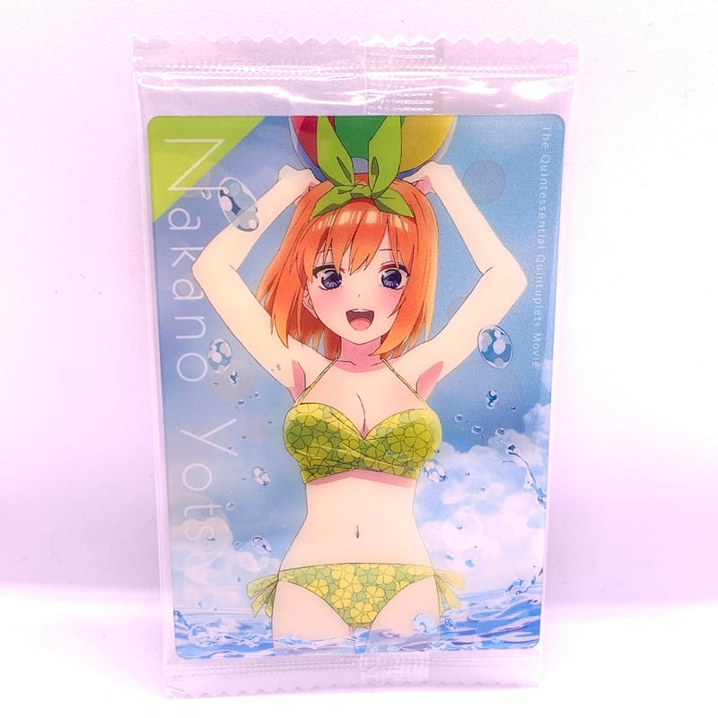 ヴァイス　プレミアムブースター 五等分の花嫁∽　SPサイン　水着　中野四葉 ヴァイス プレミアムブースター 五等分の花嫁∽ SPサイン 水着