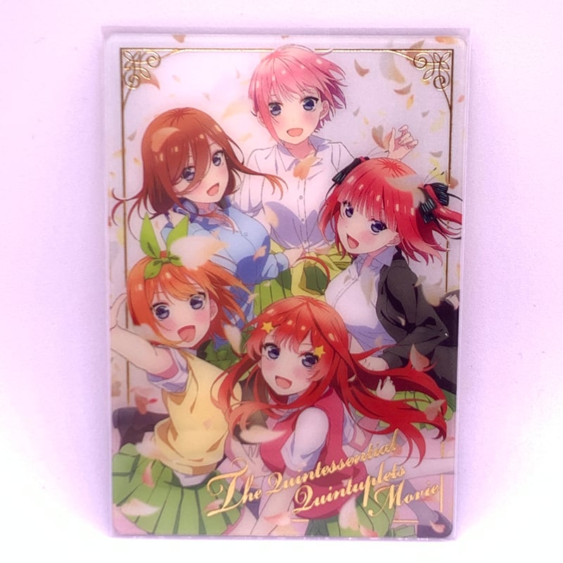 五等分の花嫁 ウエハース スペシャルカード 全6種 一花 ニ乃 三